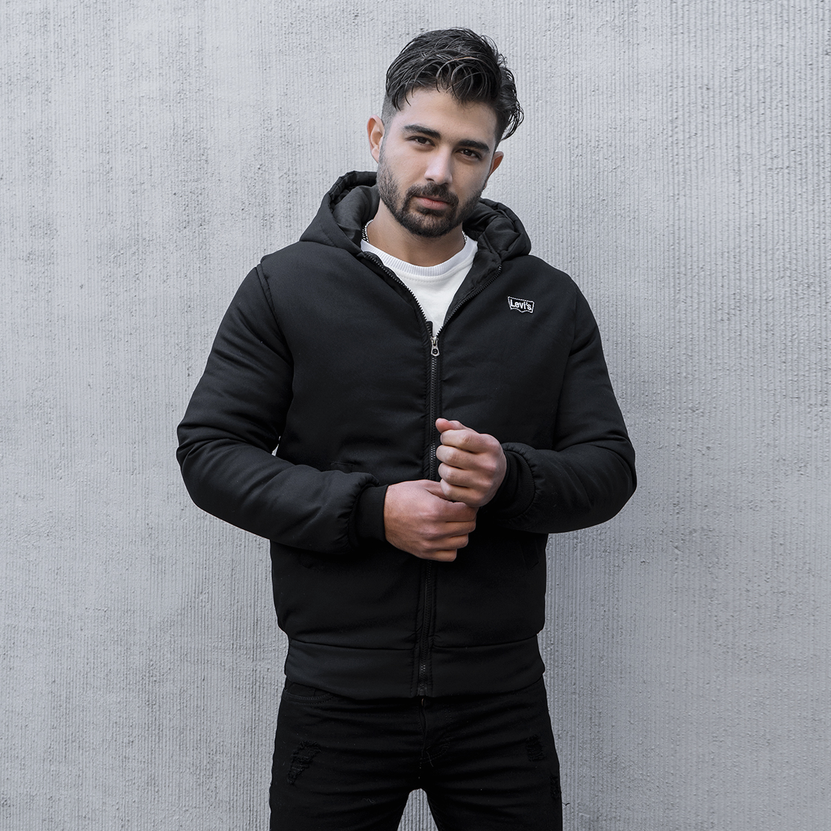 کاپشن مردانه مدل LENKO