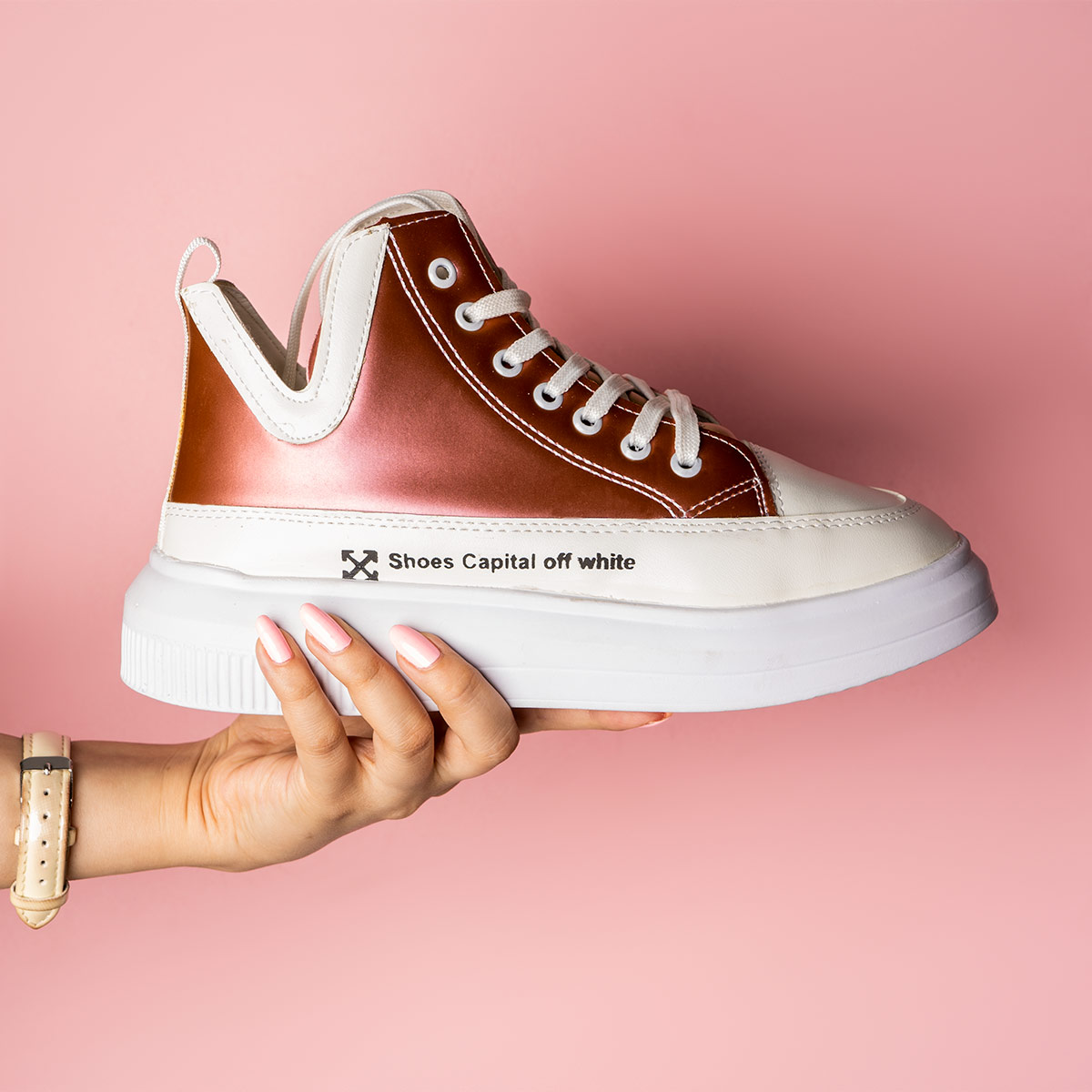 کفش ساقدار دخترانه مدلRozha