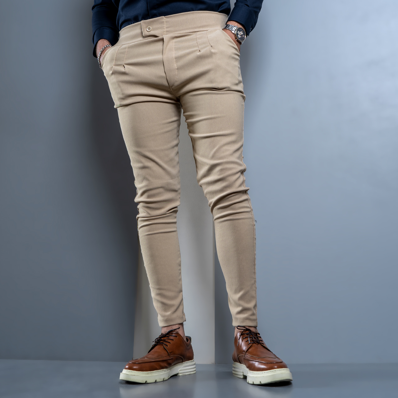 شلوار اسلش مردانه ARIF (کرم )