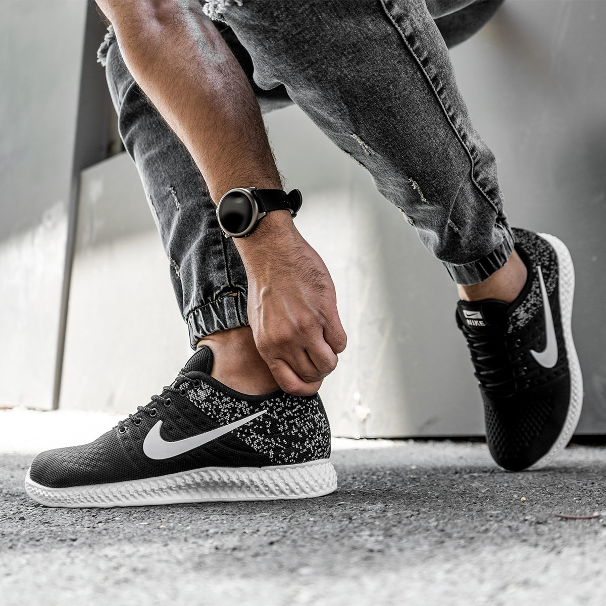 کفش ورزشی Nike مردانه مشکی مدل Ganava