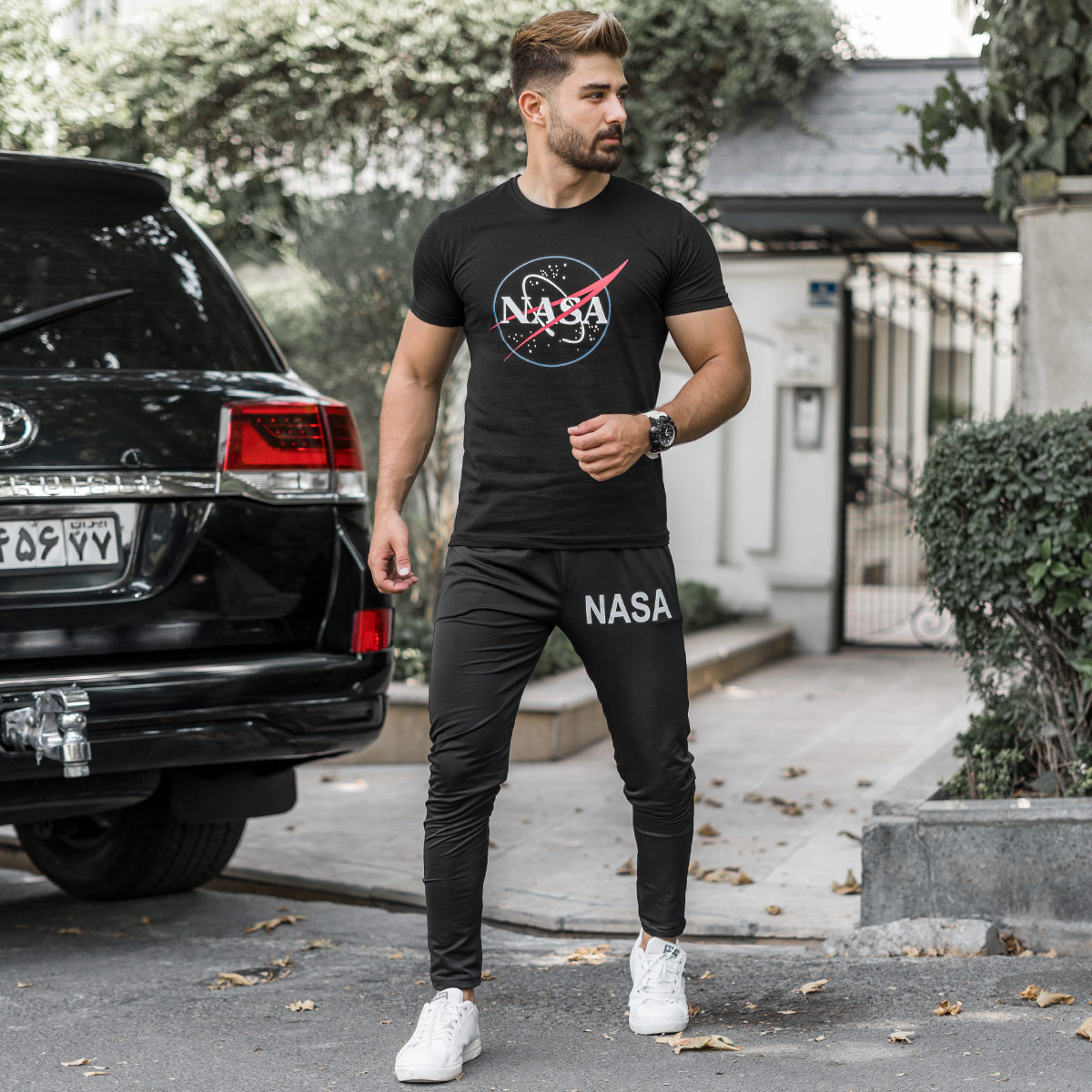 ست تیشرت شلوار Nasa مردانه مدل Roxy