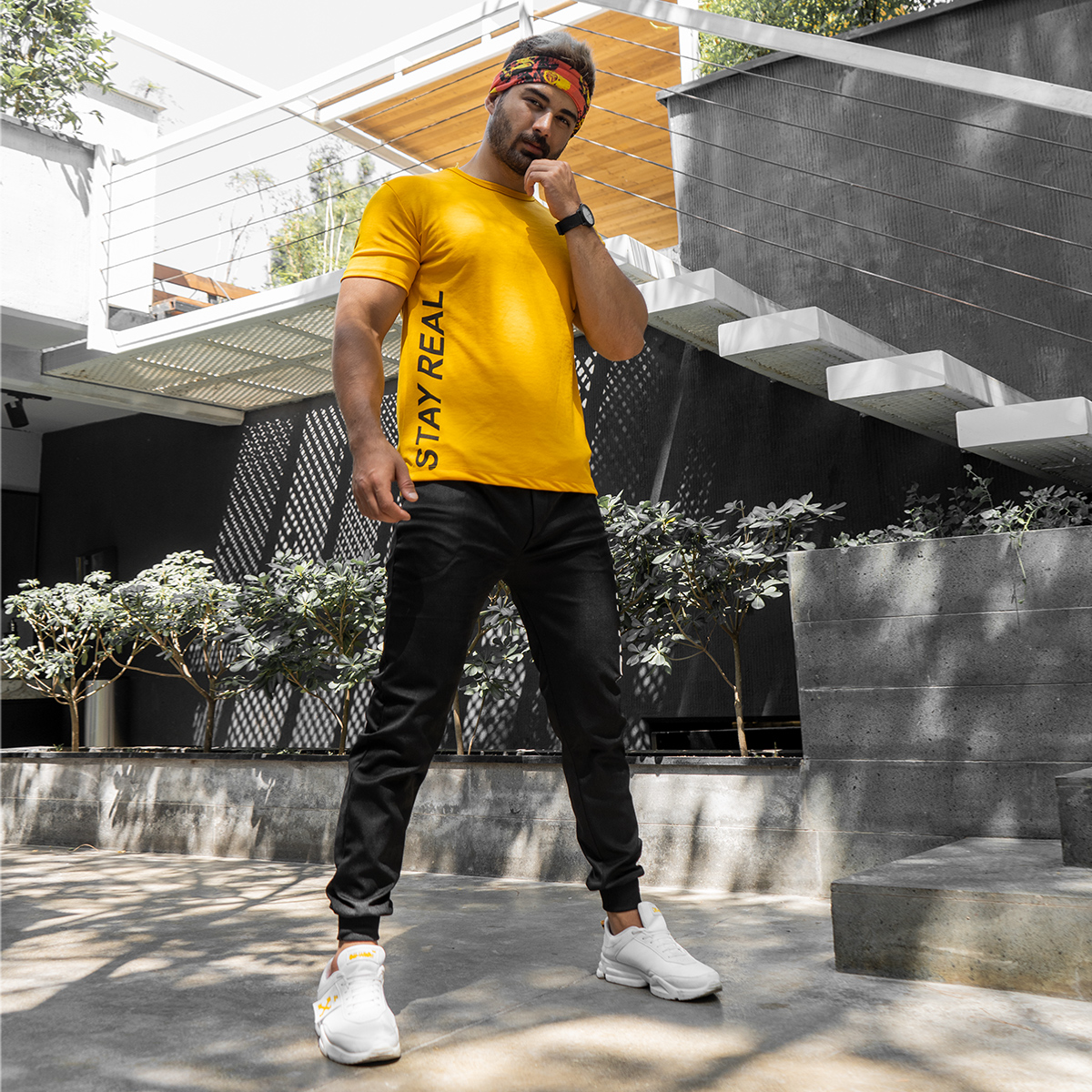 ست تیشرت شلوار Stay Real مردانه مدل Reksit
