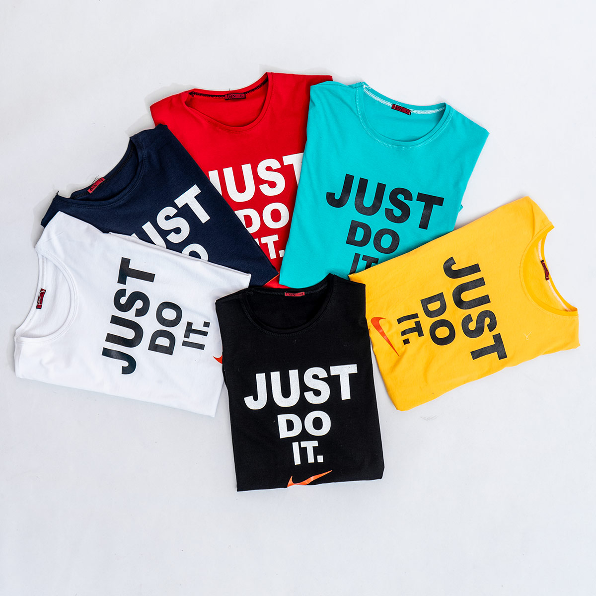 تیشرت Just Do It مردانه سفید مدل Ditro