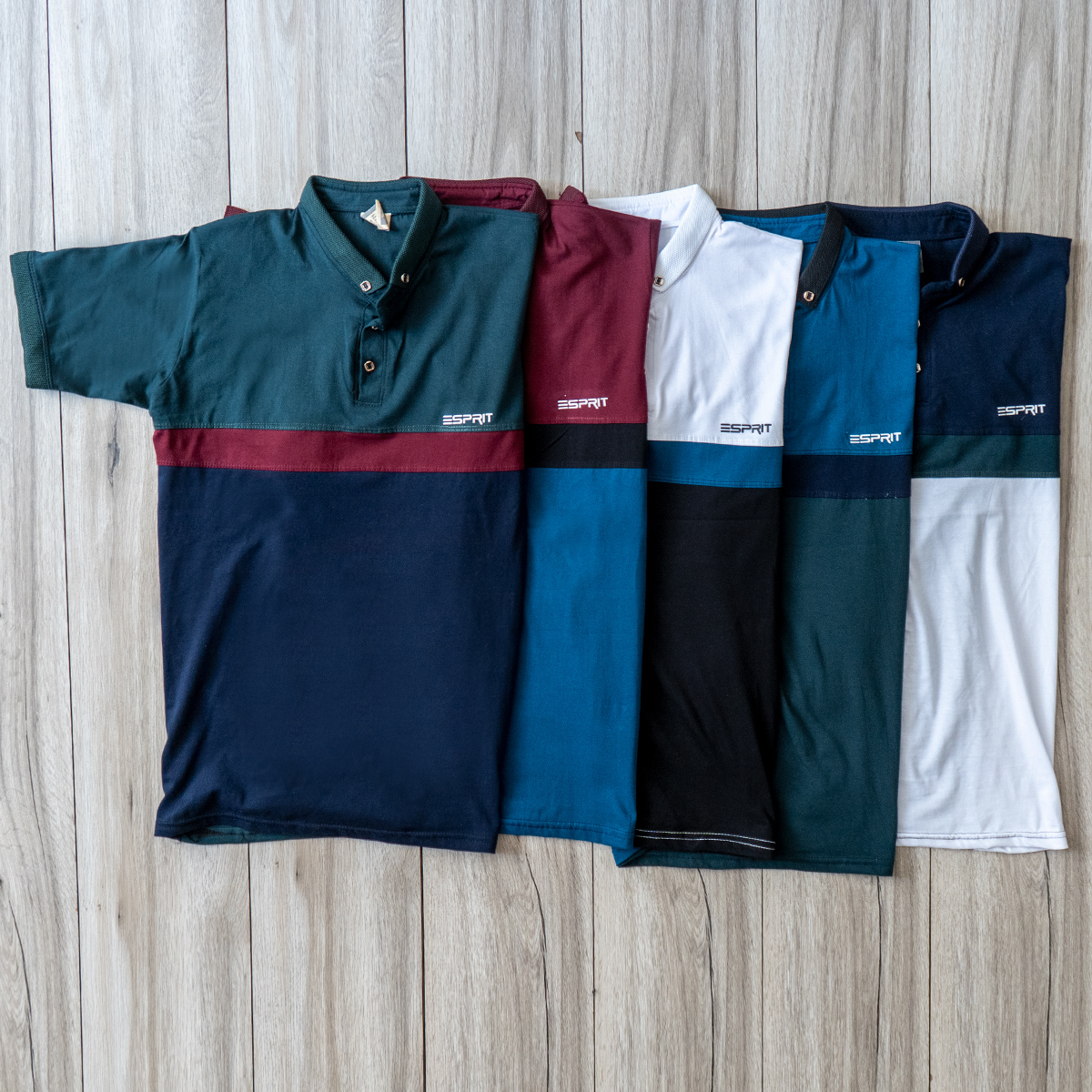 تیشرت Esprit مردانه سرمه ای سفید مدل Sonada