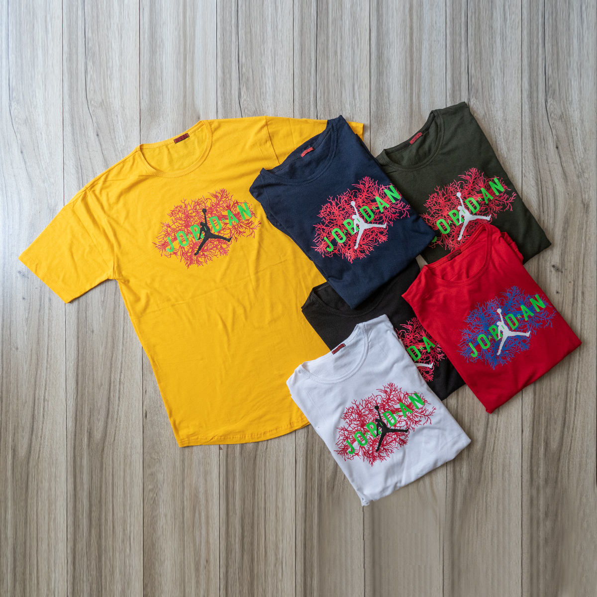 تیشرت Jordan مردانه قرمز مدل SAMSEN